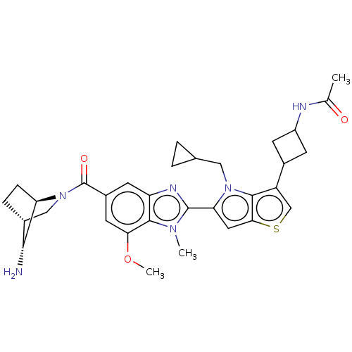 Chemical structure of BindingDB Monomer ID 674517