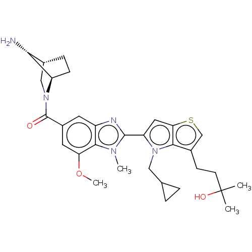 Chemical structure of BindingDB Monomer ID 674518