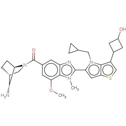 Chemical structure of BindingDB Monomer ID 674519
