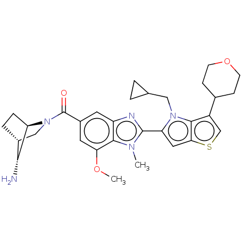 Chemical structure of BindingDB Monomer ID 674520