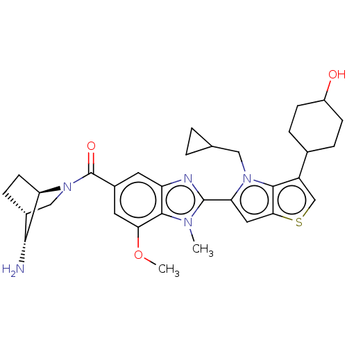 Chemical structure of BindingDB Monomer ID 674522