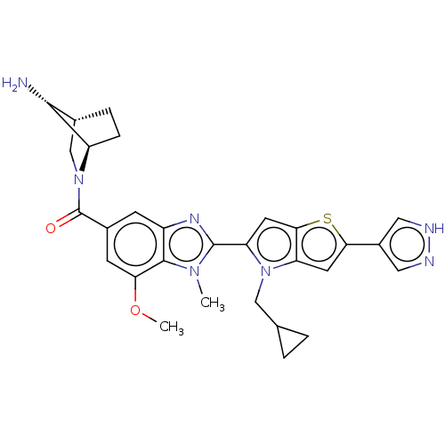 Chemical structure of BindingDB Monomer ID 674538