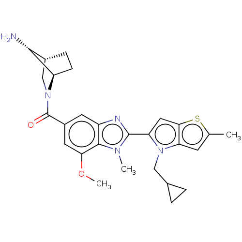 Chemical structure of BindingDB Monomer ID 674539