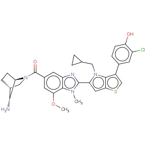 Chemical structure of BindingDB Monomer ID 674547