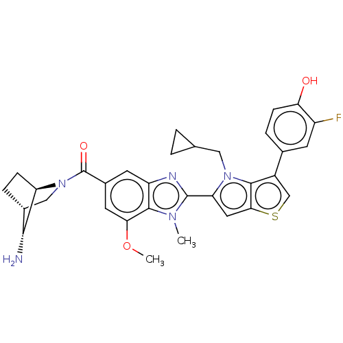 Chemical structure of BindingDB Monomer ID 674548