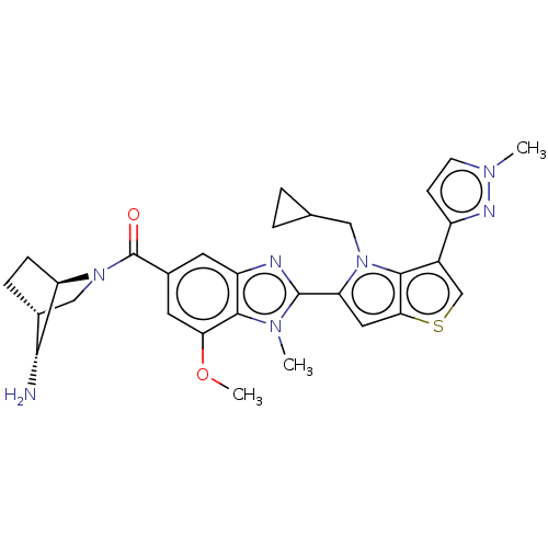 Chemical structure of BindingDB Monomer ID 674549