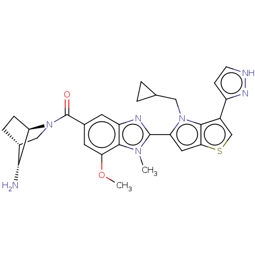 Chemical structure of BindingDB Monomer ID 674552