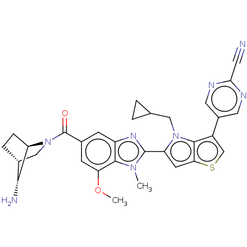 Chemical structure of BindingDB Monomer ID 674553