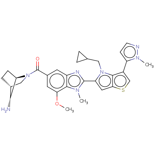 Chemical structure of BindingDB Monomer ID 674557