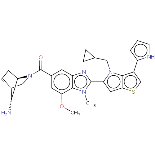 Chemical structure of BindingDB Monomer ID 674558