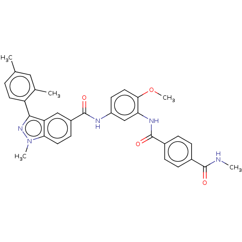 Chemical structure of BindingDB Monomer ID 674565
