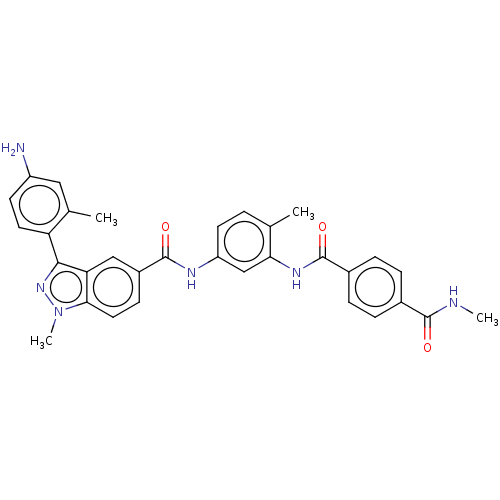 Chemical structure of BindingDB Monomer ID 674569