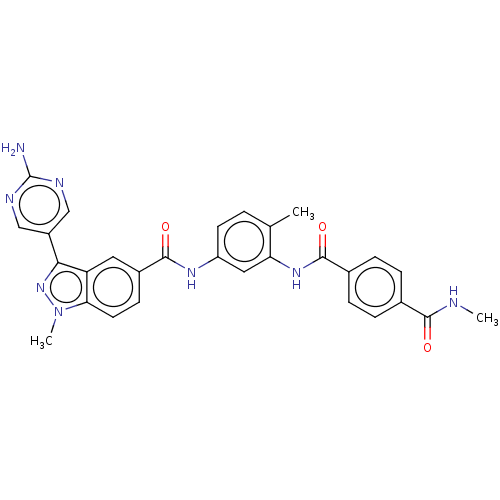 Chemical structure of BindingDB Monomer ID 674573