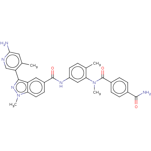Chemical structure of BindingDB Monomer ID 674575