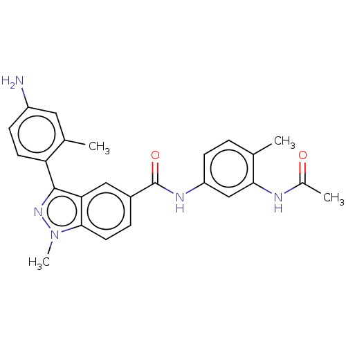 Chemical structure of BindingDB Monomer ID 674580