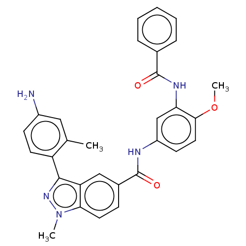 Chemical structure of BindingDB Monomer ID 674583