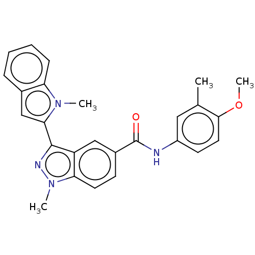 Chemical structure of BindingDB Monomer ID 674589