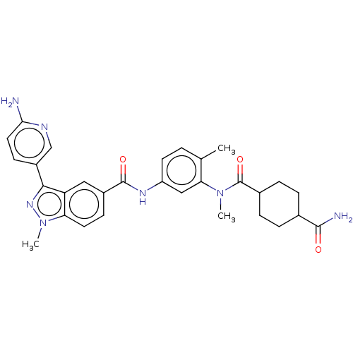 Chemical structure of BindingDB Monomer ID 674609