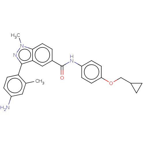 Chemical structure of BindingDB Monomer ID 674625
