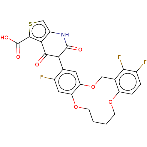 Chemical structure of BindingDB Monomer ID 675243