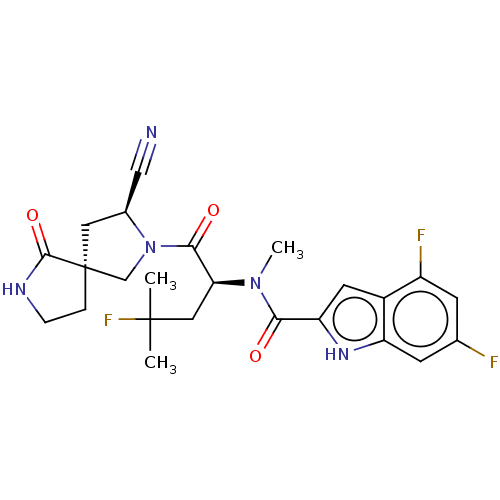 Chemical structure of BindingDB Monomer ID 677029