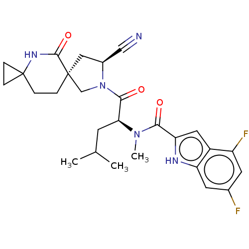 Chemical structure of BindingDB Monomer ID 677032