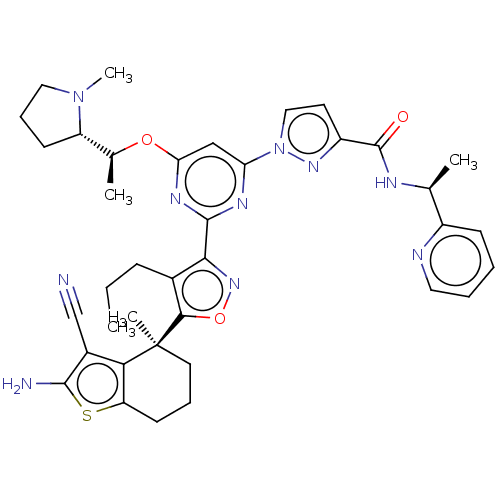 Chemical structure of BindingDB Monomer ID 678342