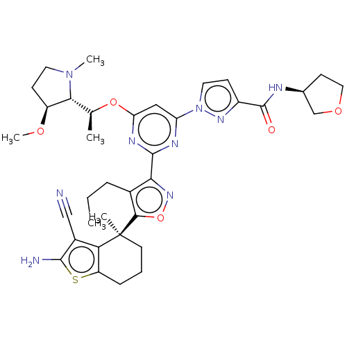 Chemical structure of BindingDB Monomer ID 678344