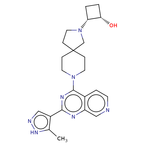 Chemical structure of BindingDB Monomer ID 678504