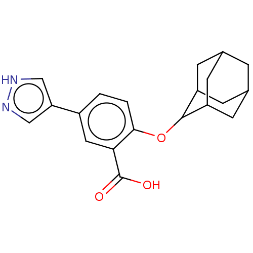 Chemical structure of BindingDB Monomer ID 679369