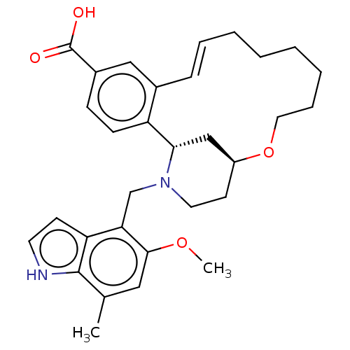 Chemical structure of BindingDB Monomer ID 679722