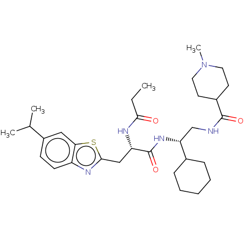 Chemical structure of BindingDB Monomer ID 681073