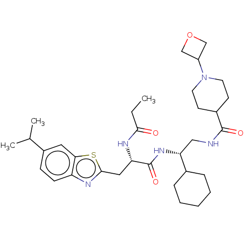 Chemical structure of BindingDB Monomer ID 681089