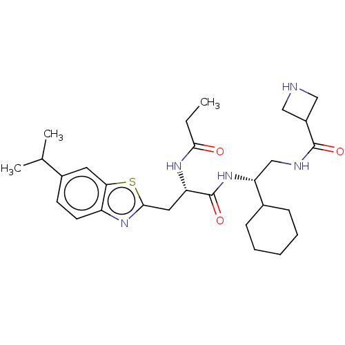 Chemical structure of BindingDB Monomer ID 681096