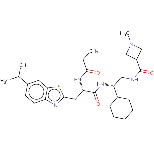 Chemical structure of BindingDB Monomer ID 681097