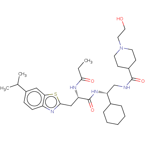 Chemical structure of BindingDB Monomer ID 681100