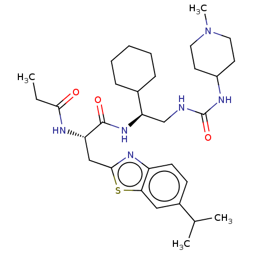 Chemical structure of BindingDB Monomer ID 681107