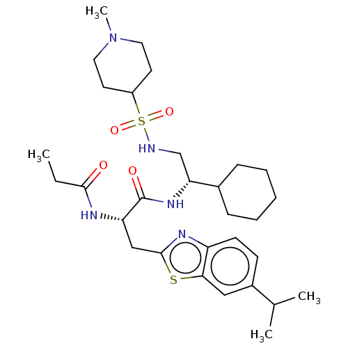 Chemical structure of BindingDB Monomer ID 681108