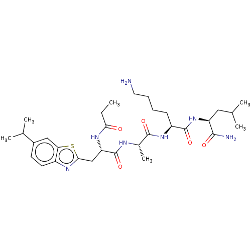 Chemical structure of BindingDB Monomer ID 681133