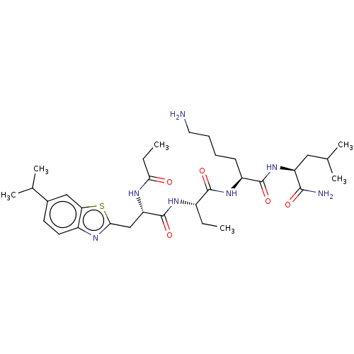 Chemical structure of BindingDB Monomer ID 681134