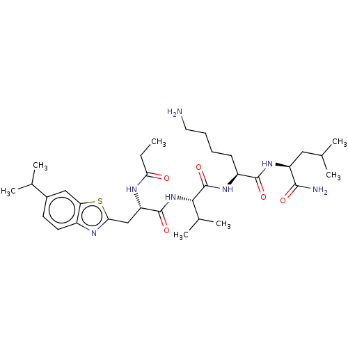 Chemical structure of BindingDB Monomer ID 681135