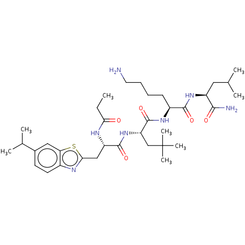 Chemical structure of BindingDB Monomer ID 681136