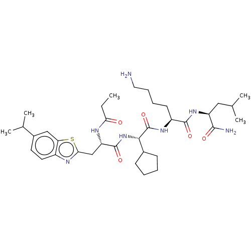 Chemical structure of BindingDB Monomer ID 681138
