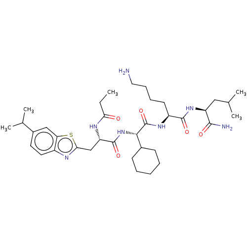 Chemical structure of BindingDB Monomer ID 681139