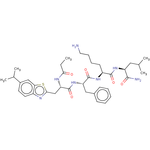 Chemical structure of BindingDB Monomer ID 681143