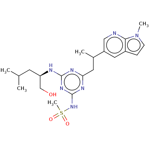 Chemical structure of BindingDB Monomer ID 681281