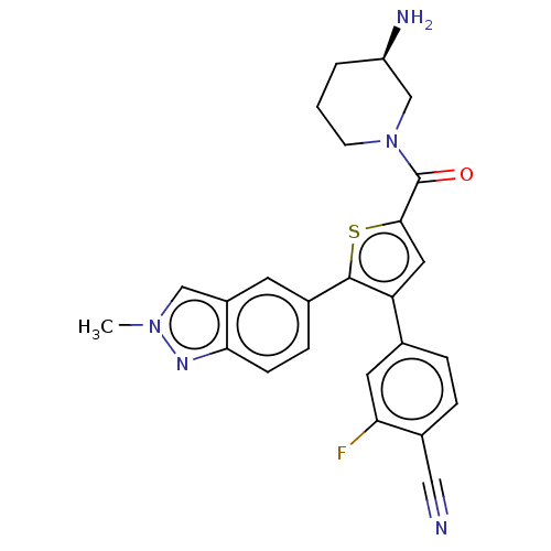Chemical structure of BindingDB Monomer ID 681376