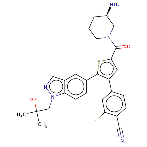 Chemical structure of BindingDB Monomer ID 681387