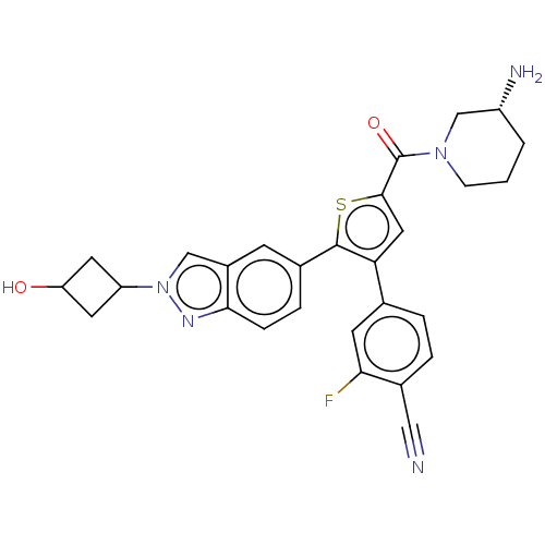 Chemical structure of BindingDB Monomer ID 681395
