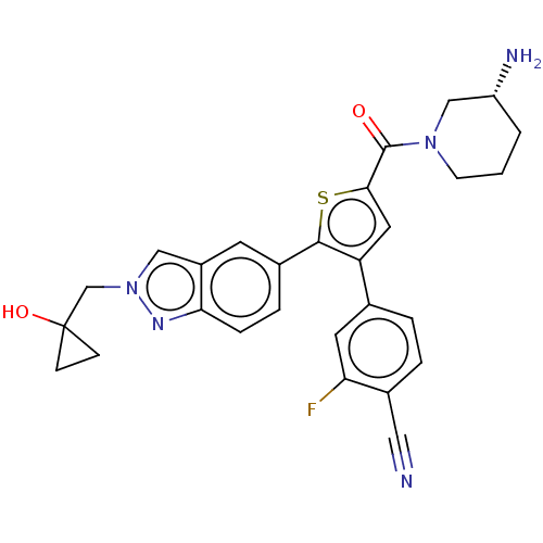 Chemical structure of BindingDB Monomer ID 681407